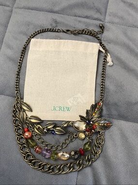 J. Crew Multi-Strand Statement Necklace